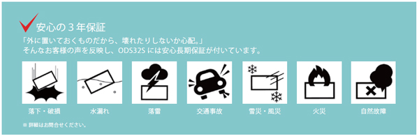 ODS32S　32インチ屋外用デジタルサイネージ